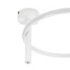 LEDTM® VERONA 61221 Μοντέρνο Φωτιστικό Οροφής LED 24W 2688lm 360° AC 220-240V IP20 Ρυθμιζόμενο Λευκό CCT με On/Off 2700K/4500K/6000K - Lumileds SMD Chip - Λευκό Ματ - Μ40 x Π40 x Υ23cm - 3 Χρόνια Εγγύηση - Image 6