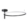 LEDTM® VERONA 61223 Μοντέρνο Φωτιστικό Οροφής LED 36W 4032lm 360° AC 220-240V IP20 Ρυθμιζόμενο Λευκό CCT με On/Off 2700K/4500K/6000K - Lumileds SMD Chip - Μαύρο Ματ - Μ60 x Π60 x Υ23cm - 3 Χρόνια Εγγύηση - Image 2