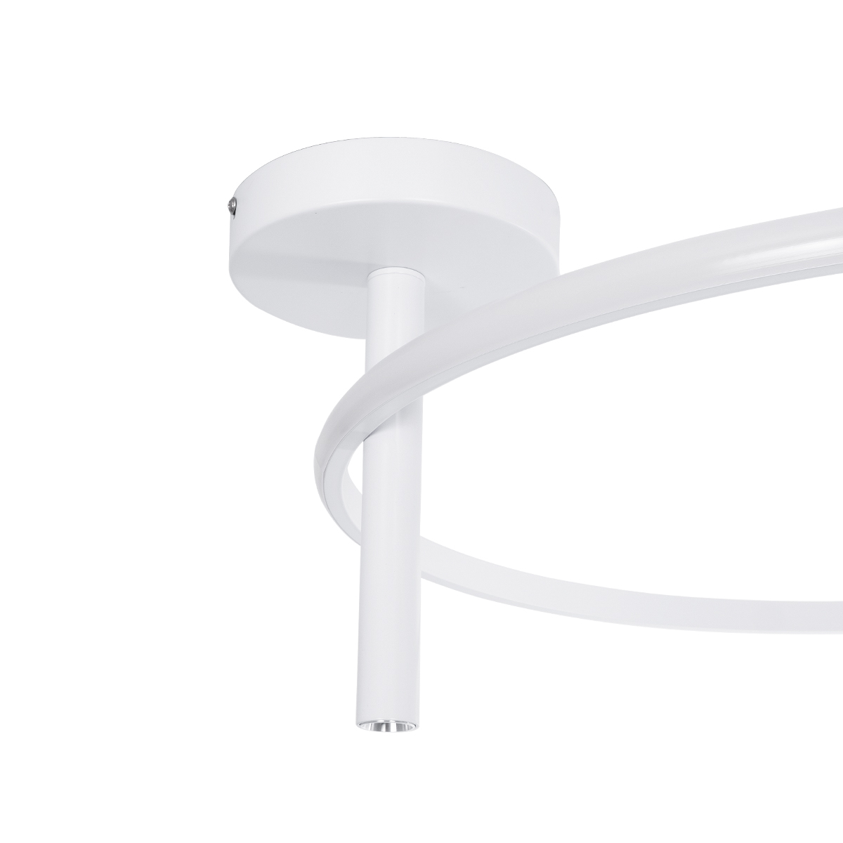 LEDTM® VERONA 61224 Μοντέρνο Φωτιστικό Οροφής LED 36W 4032lm 360° AC 220-240V IP20 Ρυθμιζόμενο Λευκό CCT με On/Off 2700K/4500K/6000K - Lumileds SMD Chip - Λευκό Ματ - Μ60 x Π60 x Υ23cm - 3 Χρόνια Εγγύηση - Image 5