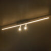 LEDTM® BARETTI 61226 Μοντέρνο Φωτιστικό Οροφής LED 24W 2688lm 160° & 45° AC 220-240V IP20 Ρυθμιζόμενο Λευκό CCT με On/Off 2700K/4500K/6000K - Lumileds SMD Chip - Μαύρο Ματ - Μ80 x Π5 x Υ15cm - 3 Χρόνια Εγγύηση - Image 10