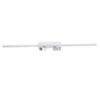 LEDTM® BARETTI 61227 Μοντέρνο Φωτιστικό Οροφής LED 24W 2688lm 160° & 45° AC 220-240V IP20 Ρυθμιζόμενο Λευκό CCT με On/Off 2700K/4500K/6000K - Lumileds SMD Chip - Λευκό Ματ - Μ80 x Π5 x Υ15cm - 3 Χρόνια Εγγύηση - Image 4