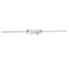 LEDTM® BARETTI 61227 Μοντέρνο Φωτιστικό Οροφής LED 24W 2688lm 160° & 45° AC 220-240V IP20 Ρυθμιζόμενο Λευκό CCT με On/Off 2700K/4500K/6000K - Lumileds SMD Chip - Λευκό Ματ - Μ80 x Π5 x Υ15cm - 3 Χρόνια Εγγύηση - Image 5