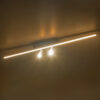 LEDTM® BARETTI 61228 Μοντέρνο Φωτιστικό Οροφής LED 24W 2688lm 160° & 45° AC 220-240V IP20 Ρυθμιζόμενο Λευκό CCT με On/Off 2700K/4500K/6000K - Lumileds SMD Chip - Χρυσό - Μ80 x Π5 x Υ15cm - 3 Χρόνια Εγγύηση - Image 10