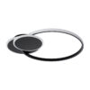 LEDTM® CIRCUO 61229 Μοντέρνο Φωτιστικό Οροφής LED 75W 8400lm 360° AC 220-240V IP20 Ρυθμιζόμενο Λευκό CCT με Χειριστήριο από 2700K έως 6000K Dimmable - Lumileds SMD Chip - Μαύρο Ματ - Μ53 x Π42.5 x Υ9cm - 3 Χρόνια Εγγύηση - Image 5