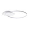 LEDTM® CIRCUO 61230 Μοντέρνο Φωτιστικό Οροφής LED 75W 8400lm 360° AC 220-240V IP20 Ρυθμιζόμενο Λευκό CCT με Χειριστήριο από 2700K έως 6000K Dimmable - Lumileds SMD Chip - Λευκό Ματ - Μ53 x Π42.5 x Υ9cm - 3 Χρόνια Εγγύηση - Image 3