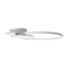 LEDTM® CIRCUO 61230 Μοντέρνο Φωτιστικό Οροφής LED 75W 8400lm 360° AC 220-240V IP20 Ρυθμιζόμενο Λευκό CCT με Χειριστήριο από 2700K έως 6000K Dimmable - Lumileds SMD Chip - Λευκό Ματ - Μ53 x Π42.5 x Υ9cm - 3 Χρόνια Εγγύηση - Image 4