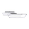 LEDTM® SQUARO 61232 Μοντέρνο Φωτιστικό Οροφής LED 75W 8400lm 360° AC 220-240V IP20 Ρυθμιζόμενο Λευκό CCT με Χειριστήριο από 2700K έως 6000K Dimmable - Lumileds SMD Chip - Λευκό Ματ - Μ48.5 x Π51 x Υ9cm - 3 Χρόνια Εγγύηση - Image 4