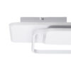 LEDTM® SQUARO 61232 Μοντέρνο Φωτιστικό Οροφής LED 75W 8400lm 360° AC 220-240V IP20 Ρυθμιζόμενο Λευκό CCT με Χειριστήριο από 2700K έως 6000K Dimmable - Lumileds SMD Chip - Λευκό Ματ - Μ48.5 x Π51 x Υ9cm - 3 Χρόνια Εγγύηση - Image 6