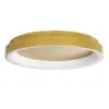 LEDTM® SALEM 61239 Μοντέρνο Φωτιστικό Οροφής LED 105W 12075lm 120° AC 220-240V IP20 Ρυθμιζόμενο Λευκό CCT με Χειριστήριο από 2700K έως 6000K Dimmable - Lumileds SMD Chip - Χρυσό - Μ60 x Π60 x Υ9.5cm - 3 Χρόνια Εγγύηση - Image 3