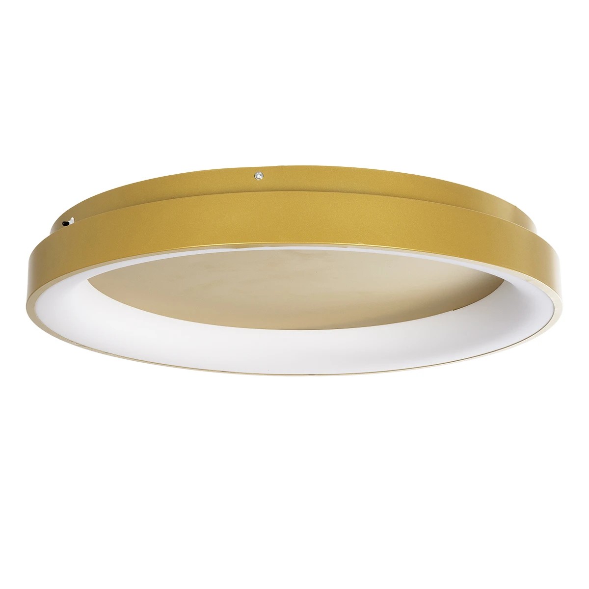 LEDTM® SALEM 61239 Μοντέρνο Φωτιστικό Οροφής LED 105W 12075lm 120° AC 220-240V IP20 Ρυθμιζόμενο Λευκό CCT με Χειριστήριο από 2700K έως 6000K Dimmable - Lumileds SMD Chip - Χρυσό - Μ60 x Π60 x Υ9.5cm - 3 Χρόνια Εγγύηση - Image 3