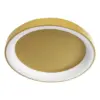 LEDTM® SALEM 61239 Μοντέρνο Φωτιστικό Οροφής LED 105W 12075lm 120° AC 220-240V IP20 Ρυθμιζόμενο Λευκό CCT με Χειριστήριο από 2700K έως 6000K Dimmable - Lumileds SMD Chip - Χρυσό - Μ60 x Π60 x Υ9.5cm - 3 Χρόνια Εγγύηση - Image 4