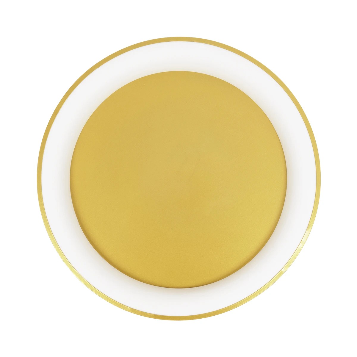 LEDTM® SALEM 61239 Μοντέρνο Φωτιστικό Οροφής LED 105W 12075lm 120° AC 220-240V IP20 Ρυθμιζόμενο Λευκό CCT με Χειριστήριο από 2700K έως 6000K Dimmable - Lumileds SMD Chip - Χρυσό - Μ60 x Π60 x Υ9.5cm - 3 Χρόνια Εγγύηση - Image 6