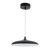 LEDTM® BARON 61251 Μοντέρνο Κρεμαστό Φωτιστικό Οροφής LED 12W 1440lm 120° AC 220-240V IP20 Ρυθμιζόμενο Λευκό CCT με On/Off 2700K/4500K/6000K - Lumileds SMD Chip - Μαύρο Ματ - Μ25 x Π25 x Υ8cm - 3 Χρόνια Εγγύηση - Image 3