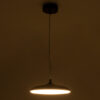 LEDTM® BARON 61251 Μοντέρνο Κρεμαστό Φωτιστικό Οροφής LED 12W 1440lm 120° AC 220-240V IP20 Ρυθμιζόμενο Λευκό CCT με On/Off 2700K/4500K/6000K - Lumileds SMD Chip - Μαύρο Ματ - Μ25 x Π25 x Υ8cm - 3 Χρόνια Εγγύηση - Image 8