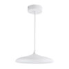 LEDTM® BARON 61252 Μοντέρνο Κρεμαστό Φωτιστικό Οροφής LED 12W 1440lm 120° AC 220-240V IP20 Ρυθμιζόμενο Λευκό CCT με On/Off 2700K/4500K/6000K - Lumileds SMD Chip - Λευκό Ματ - Μ25 x Π25 x Υ8cm - 3 Χρόνια Εγγύηση - Image 4