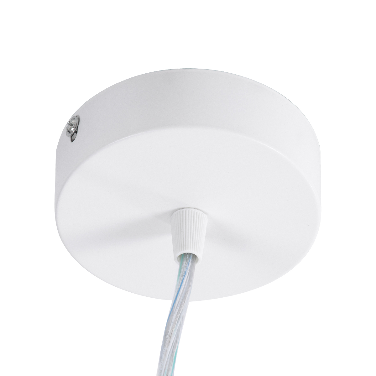 LEDTM® BARON 61252 Μοντέρνο Κρεμαστό Φωτιστικό Οροφής LED 12W 1440lm 120° AC 220-240V IP20 Ρυθμιζόμενο Λευκό CCT με On/Off 2700K/4500K/6000K - Lumileds SMD Chip - Λευκό Ματ - Μ25 x Π25 x Υ8cm - 3 Χρόνια Εγγύηση - Image 7