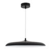 LEDTM® BARON 61254 Μοντέρνο Κρεμαστό Φωτιστικό Οροφής LED 24W 2880lm 120° AC 220-240V IP20 Ρυθμιζόμενο Λευκό CCT με On/Off 2700K/4500K/6000K - Lumileds SMD Chip - Μαύρο Ματ - Μ40 x Π40 x Υ10cm - 3 Χρόνια Εγγύηση - Image 4