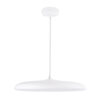 LEDTM® BARON 61255 Μοντέρνο Κρεμαστό Φωτιστικό Οροφής LED 24W 2880lm 120° AC 220-240V IP20 Ρυθμιζόμενο Λευκό CCT με On/Off 2700K/4500K/6000K - Lumileds SMD Chip - Λευκό Ματ - Μ40 x Π40 x Υ10cm - 3 Χρόνια Εγγύηση - Image 4