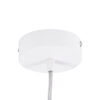 LEDTM® BARON 61255 Μοντέρνο Κρεμαστό Φωτιστικό Οροφής LED 24W 2880lm 120° AC 220-240V IP20 Ρυθμιζόμενο Λευκό CCT με On/Off 2700K/4500K/6000K - Lumileds SMD Chip - Λευκό Ματ - Μ40 x Π40 x Υ10cm - 3 Χρόνια Εγγύηση - Image 8