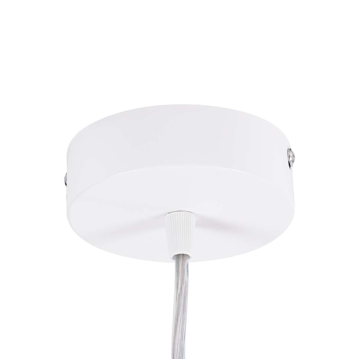 LEDTM® BARON 61255 Μοντέρνο Κρεμαστό Φωτιστικό Οροφής LED 24W 2880lm 120° AC 220-240V IP20 Ρυθμιζόμενο Λευκό CCT με On/Off 2700K/4500K/6000K - Lumileds SMD Chip - Λευκό Ματ - Μ40 x Π40 x Υ10cm - 3 Χρόνια Εγγύηση - Image 8