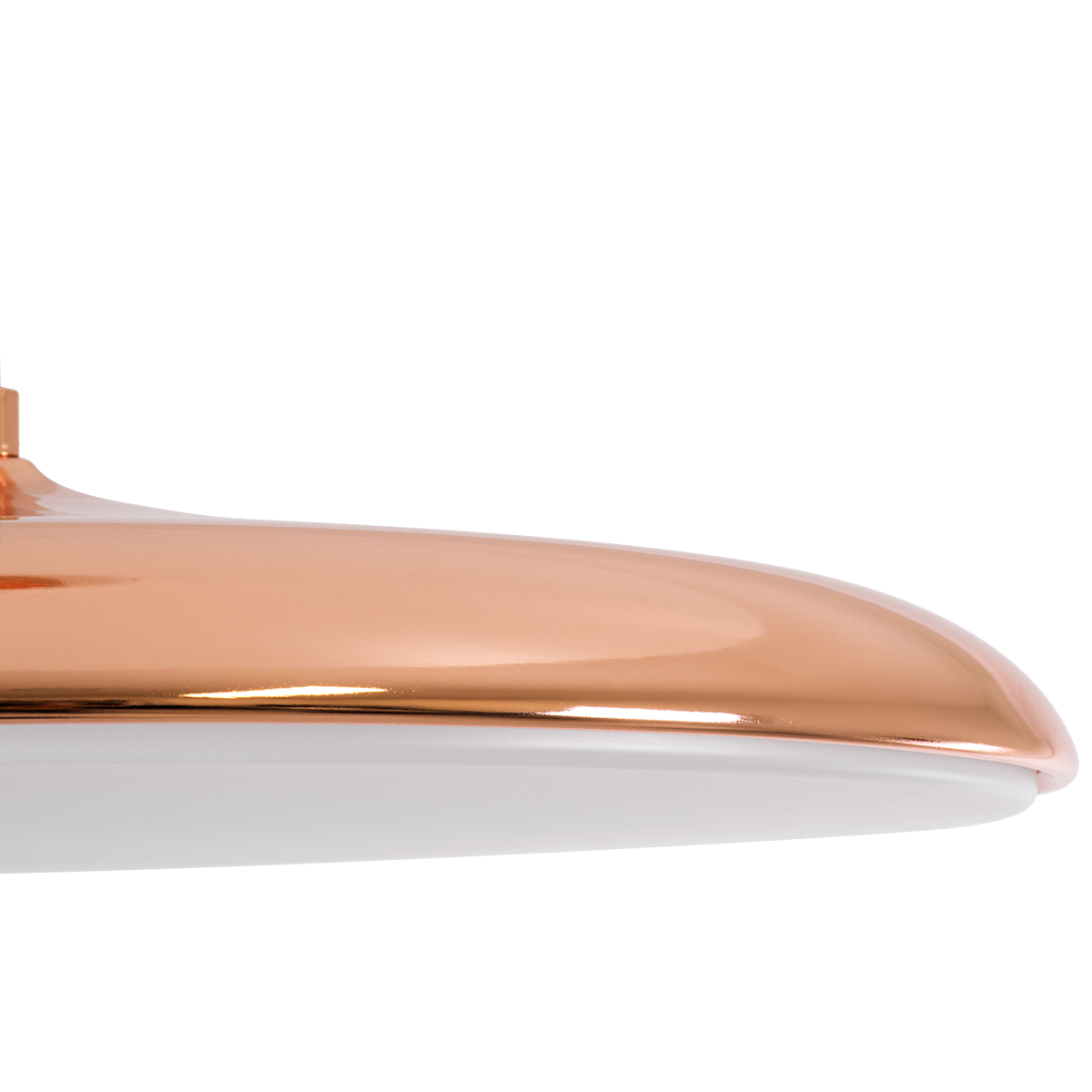 LEDTM® BARON 61256 Μοντέρνο Κρεμαστό Φωτιστικό Οροφής LED 24W 2880lm 120° AC 220-240V IP20 Ρυθμιζόμενο Λευκό CCT με On/Off 2700K/4500K/6000K - Lumileds SMD Chip - Ροζ Χρυσό - Μ40 x Π40 x Υ10cm - 3 Χρόνια Εγγύηση - Image 7
