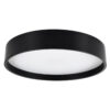 LEDTM® NARNIA 61257 Μοντέρνο Φωτιστικό Οροφής LED 75W 8625lm 120° AC 220-240V IP20 Ρυθμιζόμενο Λευκό CCT με Χειριστήριο από 2700K έως 6000K Dimmable - Lumileds SMD Chip - Μαύρο Ματ - Μ45 x Π45 x Υ8cm - 3 Χρόνια Εγγύηση - Image 4