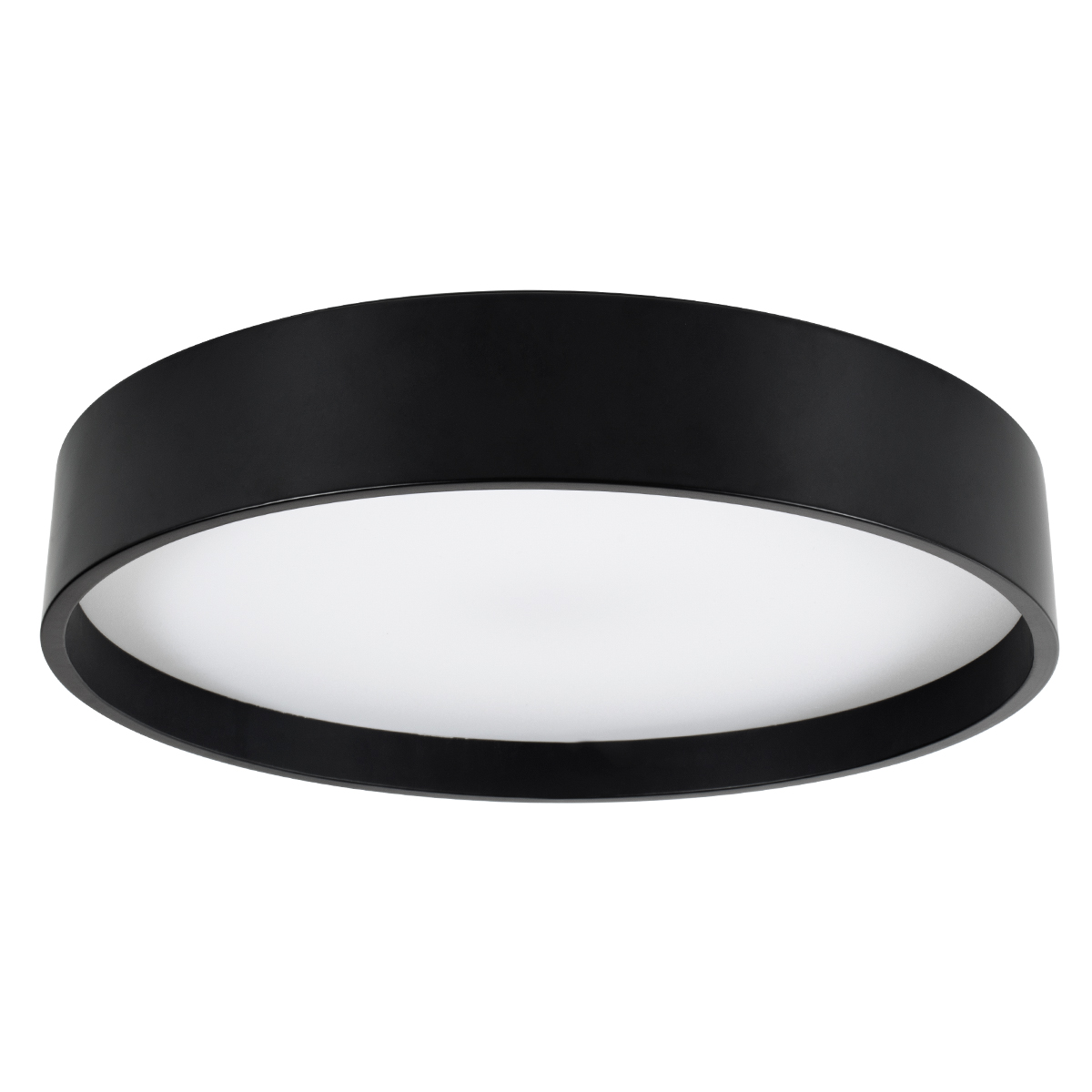 LEDTM® NARNIA 61257 Μοντέρνο Φωτιστικό Οροφής LED 75W 8625lm 120° AC 220-240V IP20 Ρυθμιζόμενο Λευκό CCT με Χειριστήριο από 2700K έως 6000K Dimmable - Lumileds SMD Chip - Μαύρο Ματ - Μ45 x Π45 x Υ8cm - 3 Χρόνια Εγγύηση - Image 4