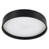 LEDTM® NARNIA 61257 Μοντέρνο Φωτιστικό Οροφής LED 75W 8625lm 120° AC 220-240V IP20 Ρυθμιζόμενο Λευκό CCT με Χειριστήριο από 2700K έως 6000K Dimmable - Lumileds SMD Chip - Μαύρο Ματ - Μ45 x Π45 x Υ8cm - 3 Χρόνια Εγγύηση - Image 5