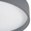 LEDTM® NARNIA 61258 Μοντέρνο Φωτιστικό Οροφής LED 75W 8625lm 120° AC 220-240V IP20 Ρυθμιζόμενο Λευκό CCT με Χειριστήριο από 2700K έως 6000K Dimmable - Lumileds SMD Chip - Γκρι Ανθρακί Ματ - Μ45 x Π45 x Υ8cm - 3 Χρόνια Εγγύηση - Image 8