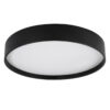 LEDTM® NARNIA 61259 Μοντέρνο Φωτιστικό Οροφής LED 100W 11500lm 120° AC 220-240V IP20 Ρυθμιζόμενο Λευκό CCT με Χειριστήριο από 2700K έως 6000K Dimmable - Lumileds SMD Chip - Μαύρο Ματ - Μ60 x Π60 x Υ10cm - 3 Χρόνια Εγγύηση - Image 3