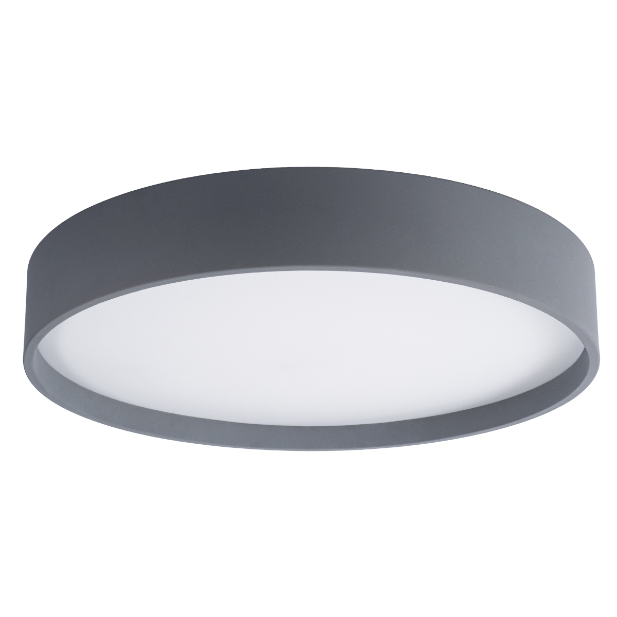 LEDTM® NARNIA 61260 Μοντέρνο Φωτιστικό Οροφής LED 100W 11500lm 120° AC 220-240V IP20 Ρυθμιζόμενο Λευκό CCT με Χειριστήριο από 2700K έως 6000K Dimmable - Lumileds SMD Chip - Γκρι Ματ - Μ60 x Π60 x Υ10cm - 3 Χρόνια Εγγύηση - Image 4