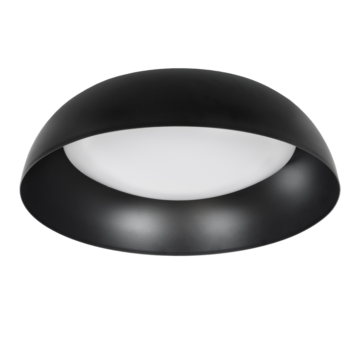 LEDTM® ANATOLIA 61261 Μοντέρνο Φωτιστικό Οροφής LED 60W 6900lm 120° AC 220-240V IP20 Ρυθμιζόμενο Λευκό CCT με Χειριστήριο από 2700K έως 6000K Dimmable - Lumileds SMD Chip - Μαύρο Ματ - Μ43 x Π43 x Υ11cm - 3 Χρόνια Εγγύηση - Image 3