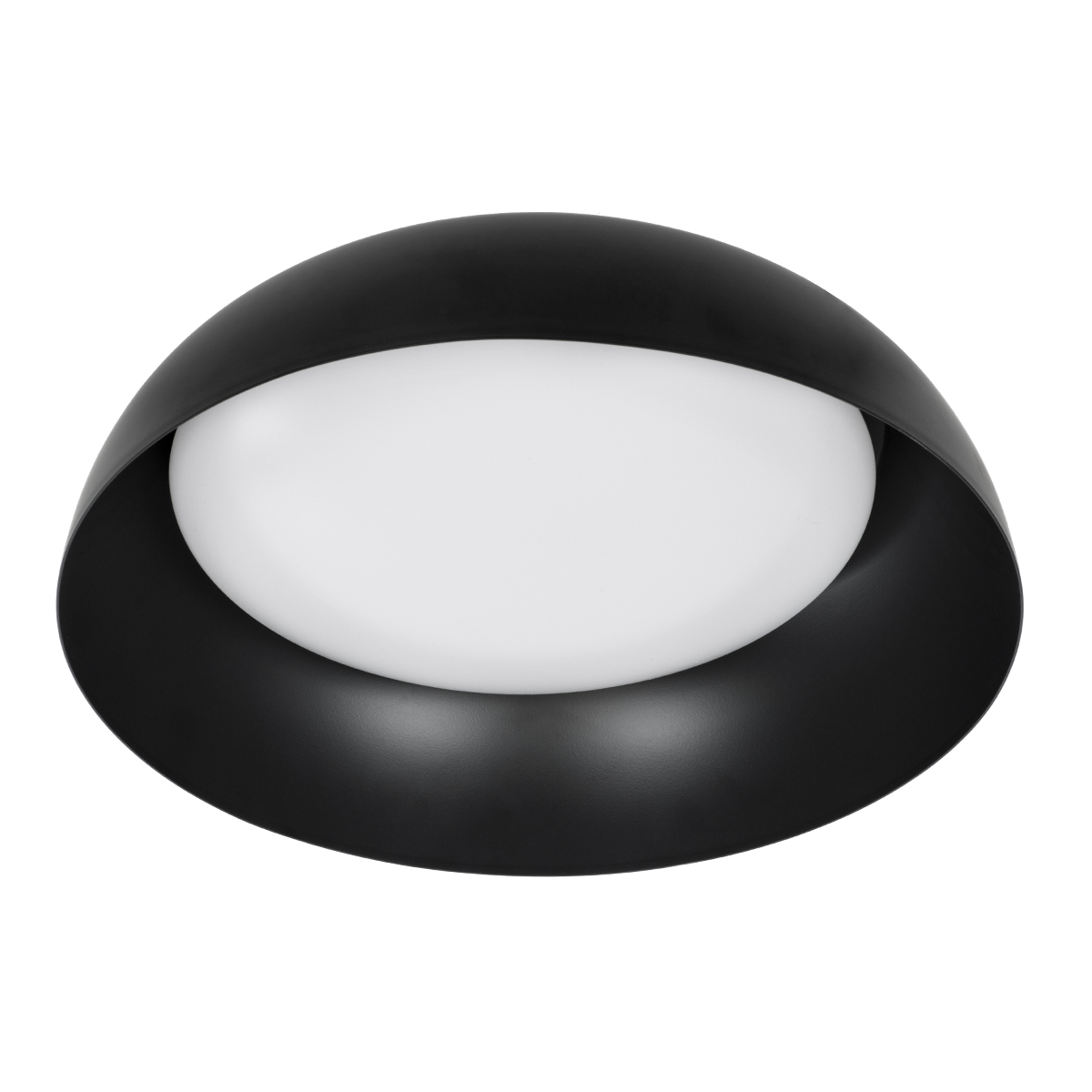 LEDTM® ANATOLIA 61261 Μοντέρνο Φωτιστικό Οροφής LED 60W 6900lm 120° AC 220-240V IP20 Ρυθμιζόμενο Λευκό CCT με Χειριστήριο από 2700K έως 6000K Dimmable - Lumileds SMD Chip - Μαύρο Ματ - Μ43 x Π43 x Υ11cm - 3 Χρόνια Εγγύηση - Image 5