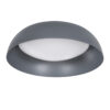 LEDTM® ANATOLIA 61262 Μοντέρνο Φωτιστικό Οροφής LED 60W 6900lm 120° AC 220-240V IP20 Ρυθμιζόμενο Λευκό CCT με Χειριστήριο από 2700K έως 6000K Dimmable - Lumileds SMD Chip - Γκρι - Μ43 x Π43 x Υ11cm - 3 Χρόνια Εγγύηση - Image 3