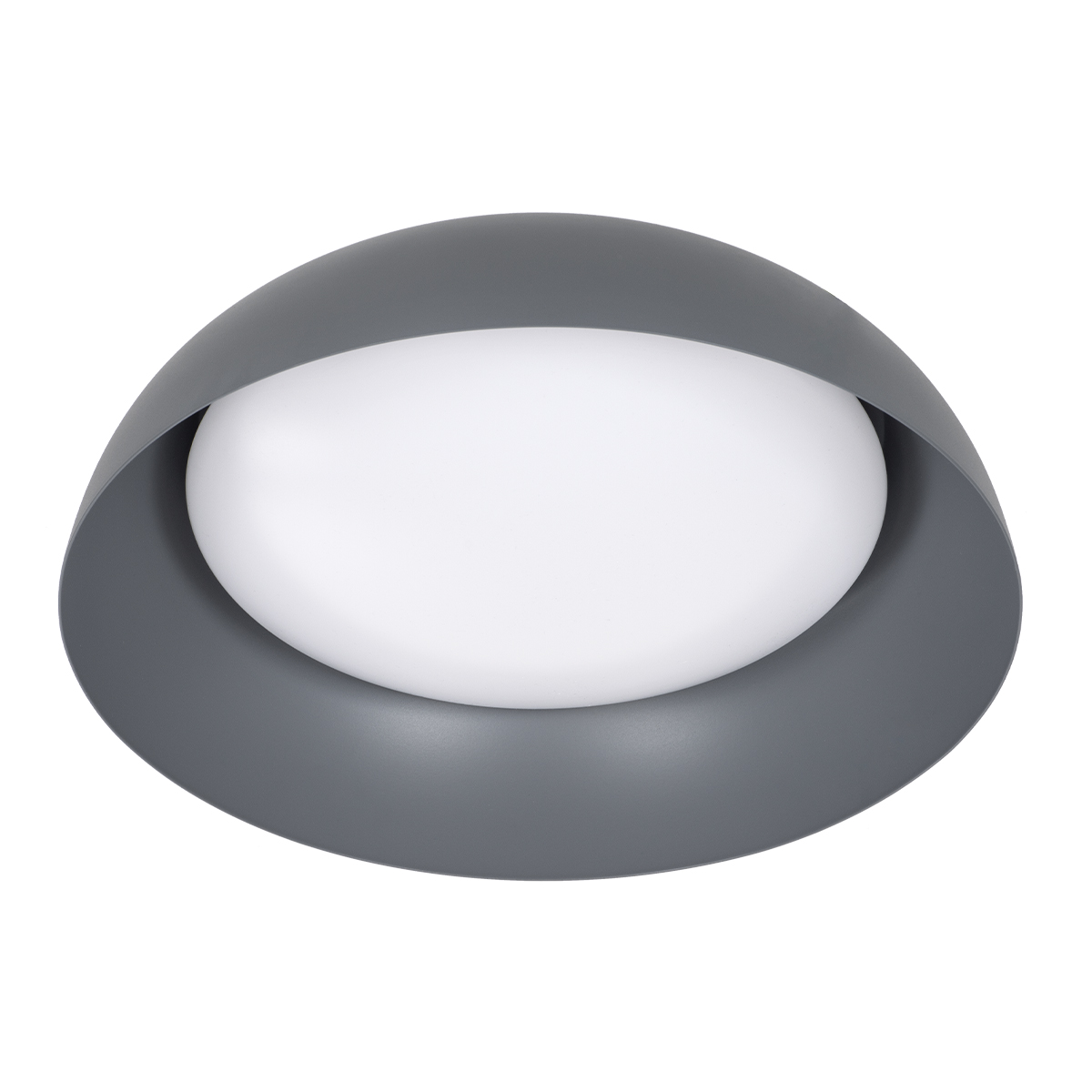LEDTM® ANATOLIA 61262 Μοντέρνο Φωτιστικό Οροφής LED 60W 6900lm 120° AC 220-240V IP20 Ρυθμιζόμενο Λευκό CCT με Χειριστήριο από 2700K έως 6000K Dimmable - Lumileds SMD Chip - Γκρι - Μ43 x Π43 x Υ11cm - 3 Χρόνια Εγγύηση - Image 5