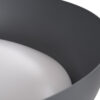 LEDTM® ANATOLIA 61262 Μοντέρνο Φωτιστικό Οροφής LED 60W 6900lm 120° AC 220-240V IP20 Ρυθμιζόμενο Λευκό CCT με Χειριστήριο από 2700K έως 6000K Dimmable - Lumileds SMD Chip - Γκρι - Μ43 x Π43 x Υ11cm - 3 Χρόνια Εγγύηση - Image 8