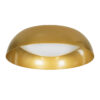LEDTM® ANATOLIA 61263 Μοντέρνο Φωτιστικό Οροφής LED 60W 6900lm 120° AC 220-240V IP20 Ρυθμιζόμενο Λευκό CCT με Χειριστήριο από 2700K έως 6000K Dimmable - Lumileds SMD Chip - Χρυσό - Μ43 x Π43 x Υ11cm - 3 Χρόνια Εγγύηση - Image 4