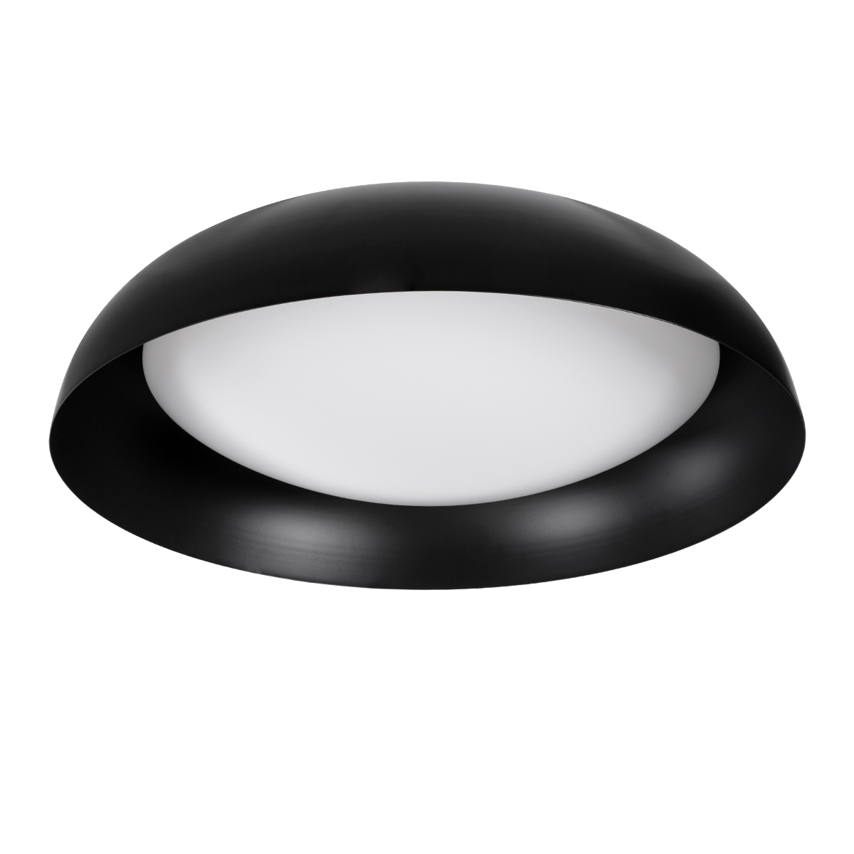 LEDTM® ANATOLIA 61264 Μοντέρνο Φωτιστικό Οροφής LED 75W 8625lm 120° AC 220-240V IP20 Ρυθμιζόμενο Λευκό CCT με Χειριστήριο από 2700K έως 6000K Dimmable - Lumileds SMD Chip - Μαύρο Ματ - Μ60 x Π60 x Υ13cm - 3 Χρόνια Εγγύηση - Image 3
