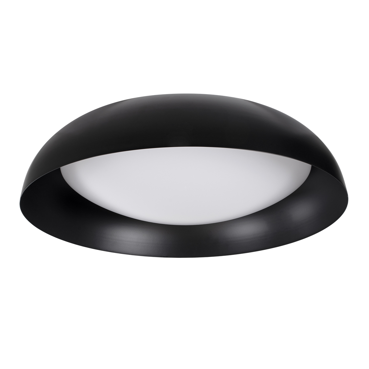 LEDTM® ANATOLIA 61264 Μοντέρνο Φωτιστικό Οροφής LED 75W 8625lm 120° AC 220-240V IP20 Ρυθμιζόμενο Λευκό CCT με Χειριστήριο από 2700K έως 6000K Dimmable - Lumileds SMD Chip - Μαύρο Ματ - Μ60 x Π60 x Υ13cm - 3 Χρόνια Εγγύηση - Image 4