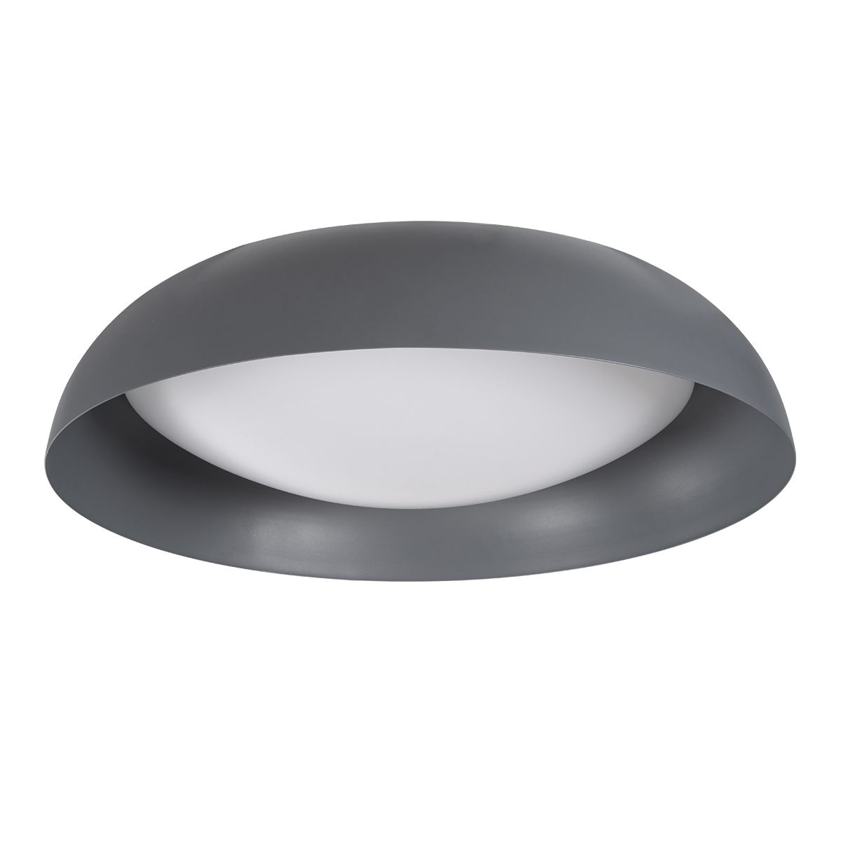 LEDTM® ANATOLIA 61265 Μοντέρνο Φωτιστικό Οροφής LED 75W 8625lm 120° AC 220-240V IP20 Ρυθμιζόμενο Λευκό CCT με Χειριστήριο από 2700K έως 6000K Dimmable - Lumileds SMD Chip - Γκρι - Μ60 x Π60 x Υ13cm - 3 Χρόνια Εγγύηση - Image 4