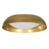 LEDTM® ANATOLIA 61266 Μοντέρνο Φωτιστικό Οροφής LED 75W 8625lm 120° AC 220-240V IP20 Ρυθμιζόμενο Λευκό CCT με Χειριστήριο από 2700K έως 6000K Dimmable - Lumileds SMD Chip - Χρυσό - Μ60 x Π60 x Υ13cm - 3 Χρόνια Εγγύηση - Image 4