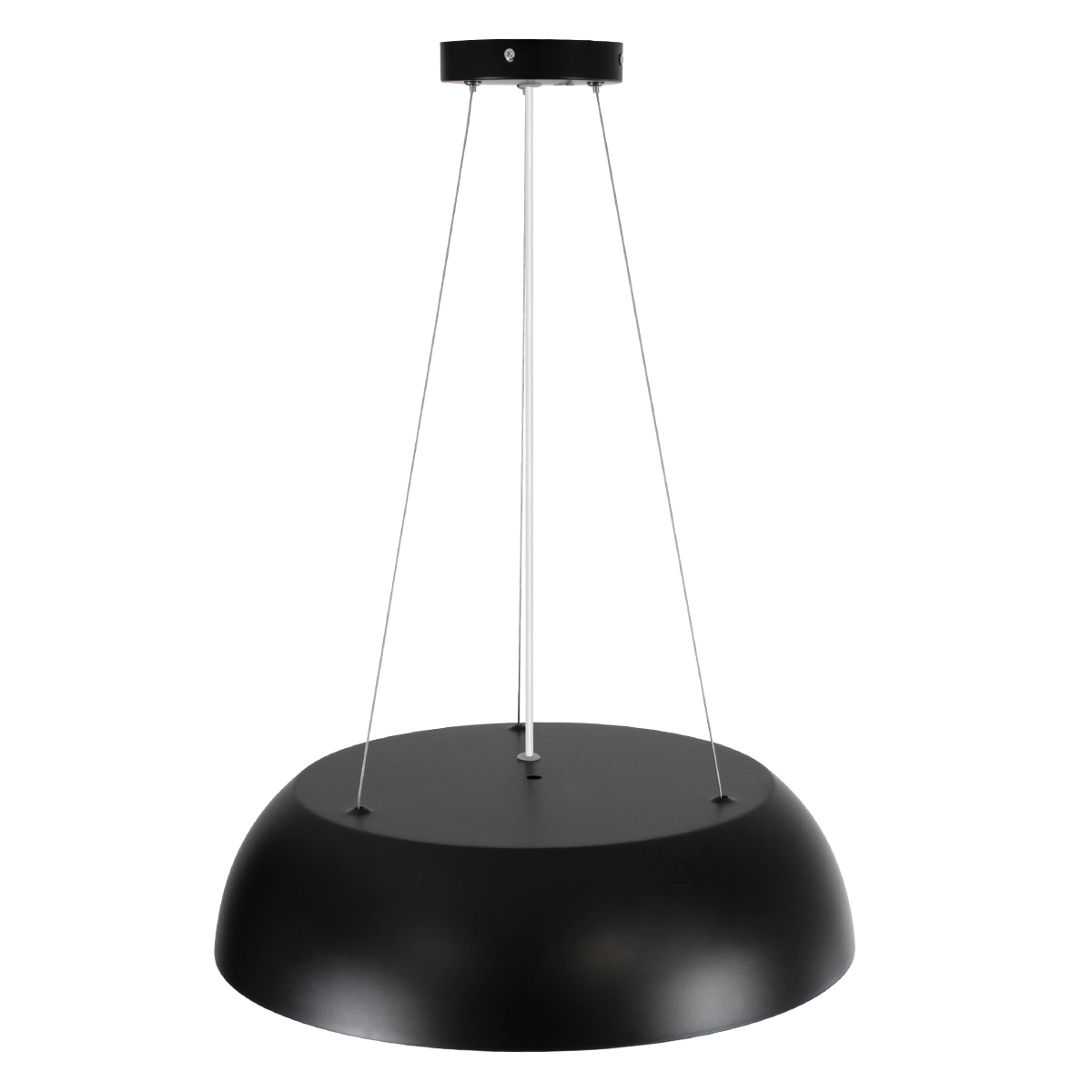 LEDTM® ANATOLIA 61267 Μοντέρνο Κρεμαστό Φωτιστικό Οροφής LED 60W 6900lm 120° AC 220-240V IP20 Ρυθμιζόμενο Λευκό CCT με Χειριστήριο από 2700K έως 6000K Dimmable - Lumileds SMD Chip - Μαύρο Ματ - Μ43 x Π43 x Υ11cm - 3 Χρόνια Εγγύηση - Image 5