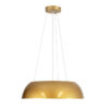 LEDTM® ANATOLIA 61268 Μοντέρνο Κρεμαστό Φωτιστικό Οροφής LED 60W 6900lm 120° AC 220-240V IP20 Ρυθμιζόμενο Λευκό CCT με Χειριστήριο από 2700K έως 6000K Dimmable - Lumileds SMD Chip - Χρυσό - Μ43 x Π43 x Υ11cm - 3 Χρόνια Εγγύηση - Image 4