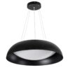 LEDTM® ANATOLIA 61269 Μοντέρνο Κρεμαστό Φωτιστικό Οροφής LED 75W 8625lm 120° AC 220-240V IP20 Ρυθμιζόμενο Λευκό CCT με Χειριστήριο από 2700K έως 6000K Dimmable - Lumileds SMD Chip - Μαύρο Ματ - Μ60 x Π60 x Υ12.5cm - 3 Χρόνια Εγγύηση - Image 3