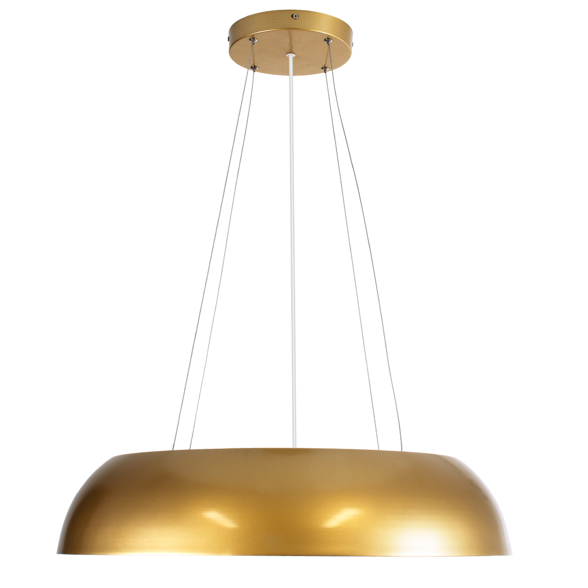 LEDTM® ANATOLIA 61270 Μοντέρνο Κρεμαστό Φωτιστικό Οροφής LED 75W 8625lm 120° AC 220-240V IP20 Ρυθμιζόμενο Λευκό CCT με Χειριστήριο από 2700K έως 6000K Dimmable - Lumileds SMD Chip - Χρυσό - Μ60 x Π60 x Υ12.5cm - 3 Χρόνια Εγγύηση - Image 4