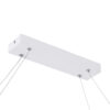 LEDTM® BOLIVAR 61272 Μοντέρνο Κρεμαστό Φωτιστικό Οροφής LED 54W 6210lm 360° AC 220-240V IP20 Ρυθμιζόμενο Λευκό CCT με Χειριστήριο από 2700K έως 6000K Dimmable - Lumileds SMD Chip - Λευκό Ματ - Μ120 x Π30 x Υ2cm - 3 Χρόνια Εγγύηση - Image 8
