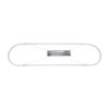 LEDTM® BOLIVAR 61272 Μοντέρνο Κρεμαστό Φωτιστικό Οροφής LED 54W 6210lm 360° AC 220-240V IP20 Ρυθμιζόμενο Λευκό CCT με Χειριστήριο από 2700K έως 6000K Dimmable - Lumileds SMD Chip - Λευκό Ματ - Μ120 x Π30 x Υ2cm - 3 Χρόνια Εγγύηση - Image 9