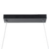 LEDTM® MORALES 61275 Μοντέρνο Κρεμαστό Φωτιστικό Οροφής LED 54W 6048lm 300° AC 220-240V IP20 Ρυθμιζόμενο Λευκό CCT με Χειριστήριο από 2700K έως 6000K Dimmable - Lumileds SMD Chip - Μαύρο Ματ - Μ90 x Π14 x Υ14cm - 3 Χρόνια Εγγύηση - Image 7