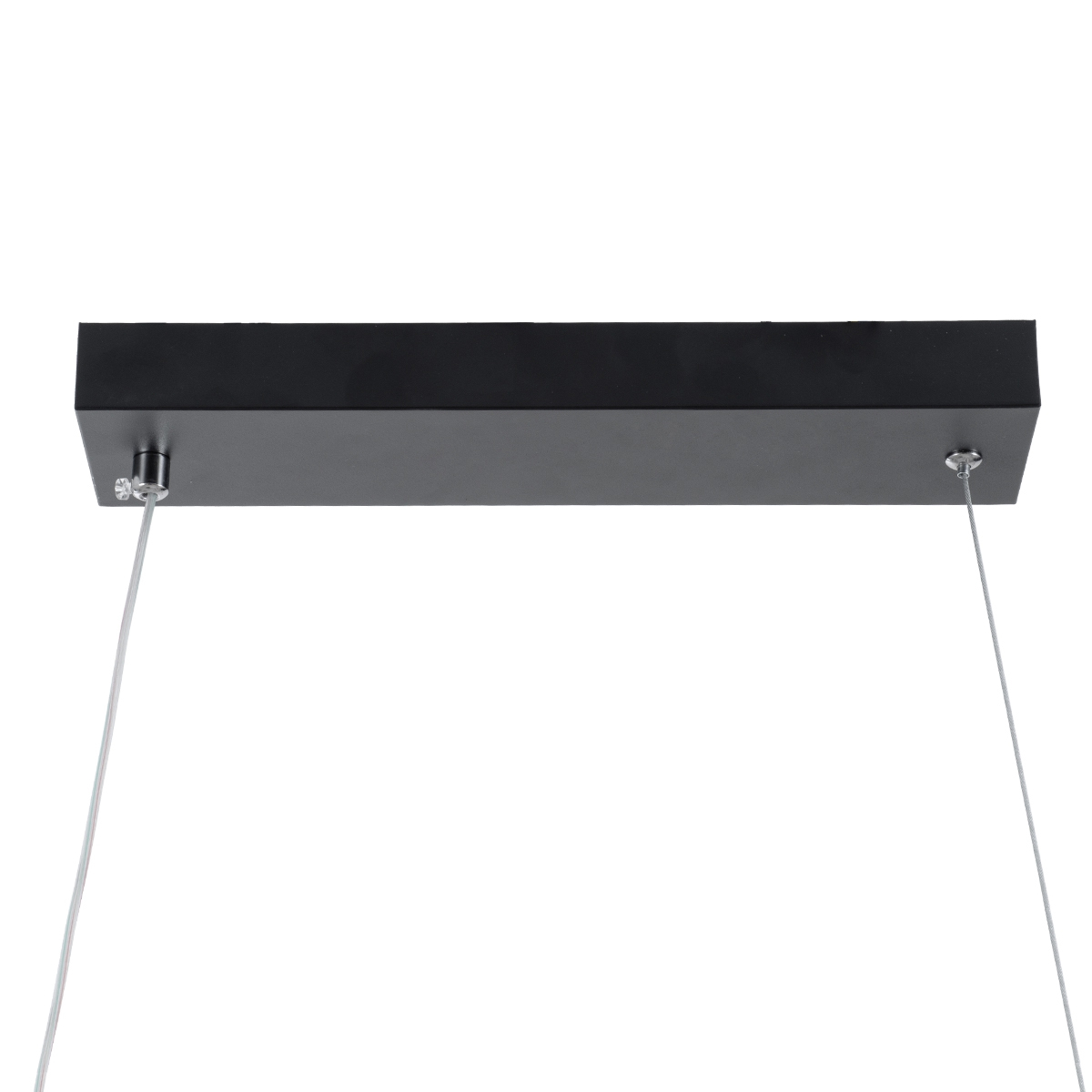 LEDTM® MORALES 61275 Μοντέρνο Κρεμαστό Φωτιστικό Οροφής LED 54W 6048lm 300° AC 220-240V IP20 Ρυθμιζόμενο Λευκό CCT με Χειριστήριο από 2700K έως 6000K Dimmable - Lumileds SMD Chip - Μαύρο Ματ - Μ90 x Π14 x Υ14cm - 3 Χρόνια Εγγύηση - Image 7