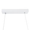 LEDTM® MORALES 61276 Μοντέρνο Κρεμαστό Φωτιστικό Οροφής LED 54W 6048lm 300° AC 220-240V IP20 Ρυθμιζόμενο Λευκό CCT με Χειριστήριο από 2700K έως 6000K Dimmable - Lumileds SMD Chip - Λευκό Ματ - Μ90 x Π14 x Υ14cm - 3 Χρόνια Εγγύηση - Image 7